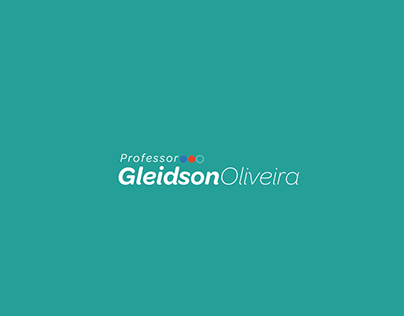 Professor Gleidson Oliveira Design de Logo