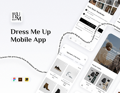 Fashion Mobile App Dress Me Up