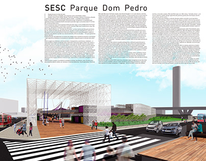 Concurso Projeto Cenográfico - SESC Parque Dom Pedro