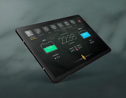 Hunter Caravan Tablet Uygulaması UX Tasarımı