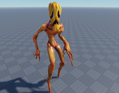 SCP Style Monster Model