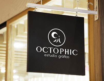 Marca para estudio gráfico "Octophic"