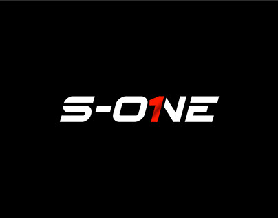 S-ONE TEXT BASED LOGO