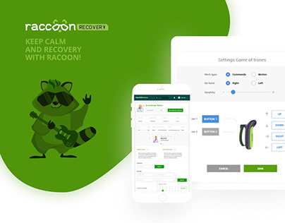 Racoon Recovery - medical CRM system