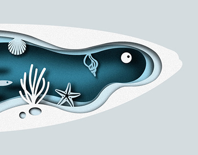 Ocean Sardine Illustration