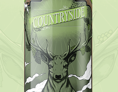 Countryside wine| label