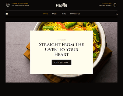 Restaurant Website With WordPress & Elementor