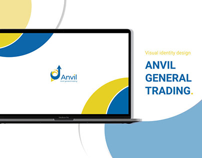 Visual identity design for Anvil general trading lcc
