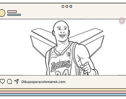 Project thumbnail - Dibujos Para Colorear Kobe Bryant