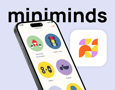 Miniminds UX/UI & Brand design