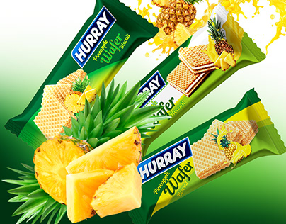 Hurray Pineapple wafer