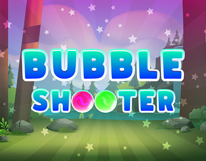 Bubble Shooter game logo title