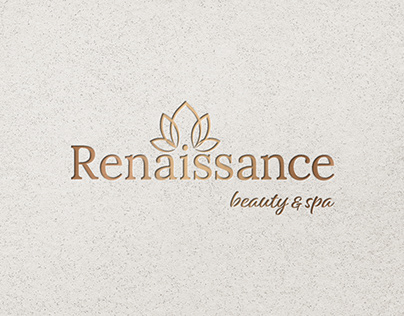 Логотип для Beauty & spa салона Renaissance
