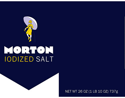 Morton Salt packaging redesign
