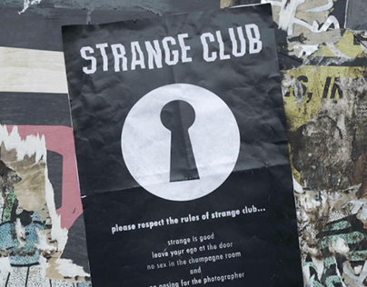 Strange Club Branding