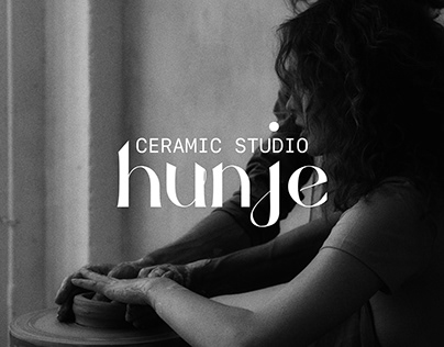 Hunje Ceramic Studio — Website UI/UX Concept