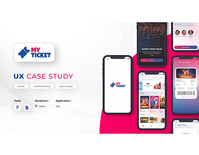 Movies & Events Ticket Booking App | UX Case Study |