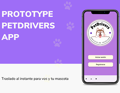 Prototype Petdrivers App