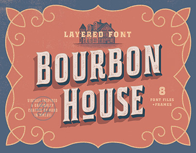 Bourbon House Font