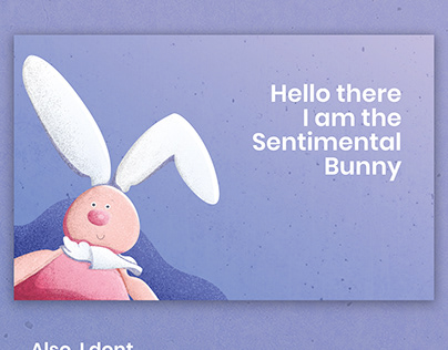 Cute Sentimental Bunny