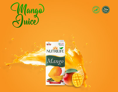 Mango Juice Creative ads design