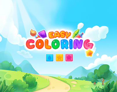 Easy coloring for toddlers • Game art
