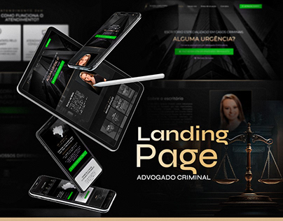 Página de vendas - advogado - advocacia | Landing Page