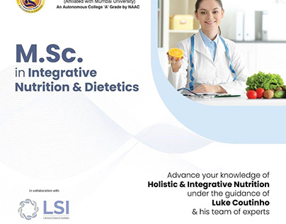MSc Integrative Nutrition Dietetics Course in Mumbai