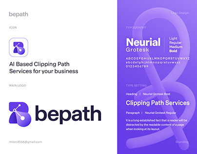 bepath logo design