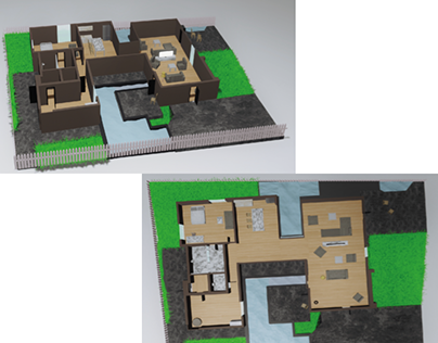Проект будинку з 3d моделювання