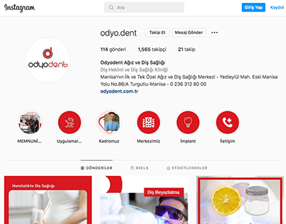 Odyodent - Sosyal Medya