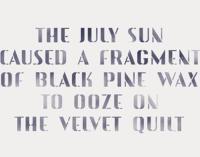 The Ooze Font