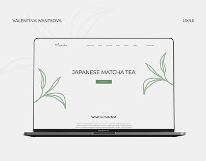 Landing page | Matcha Tea