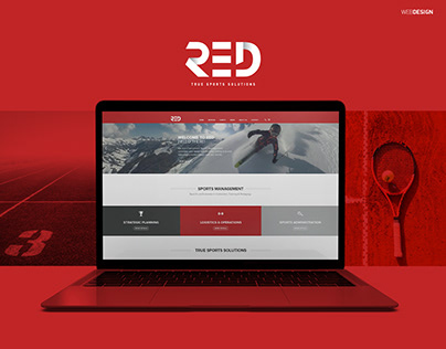 Red Web Design