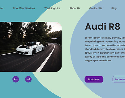 Audi R8 web slider