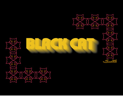 Black Cat Talcum Merch Redesign