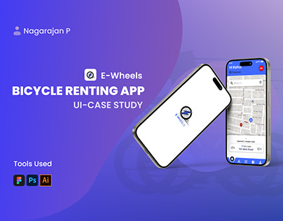 E-Wheels cycle rental UI case study