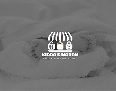 Kiddo Kingdom Logo & Brand Identity Design