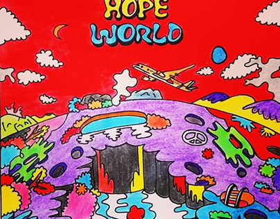 jhope hope world draw