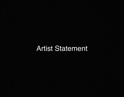 Artist Statement