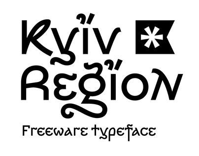 Kyiv Region typeface