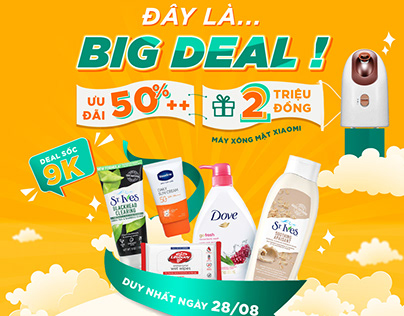 BRAND DAY 9.9 - LANDING PAGE SHOPEE- UNILEVER