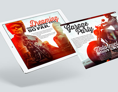 Harley Davidson Australia iPad brochure app