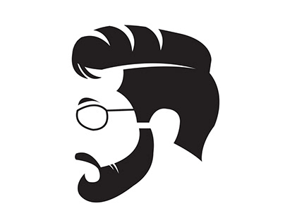 bearded man vector-illustration