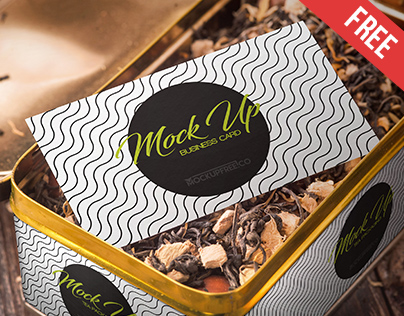 Tea Packaging - Free PSD Mockup