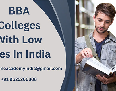 Best BBA colleges with low fees