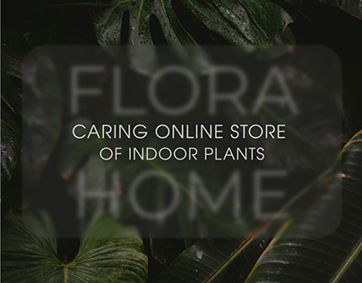 Caring online store of indoor plants