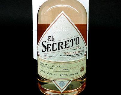 El Secreto Pink Tequila Packaging