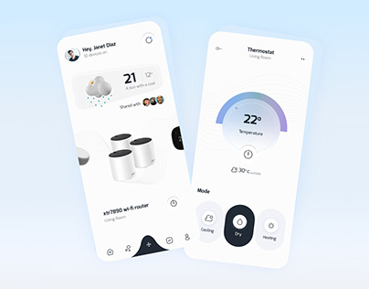 Smart Home App Design