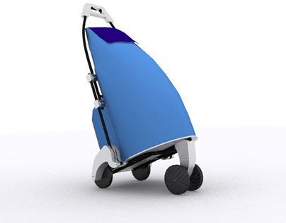Foldable Shopping Bag on wheels